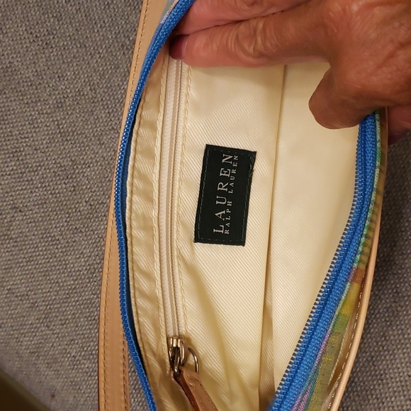 Ralph Lauren plaid shoulder bag - Picture 3 of 3